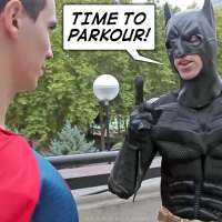 Batman v Superman: Dawn of Parkour