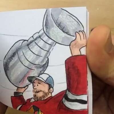 Blackhawks 2015 Stanley Cup Final flipbook animation