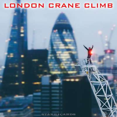 Harry Gallagher (aka Night Scape) scales London crane for urban climbing drone video