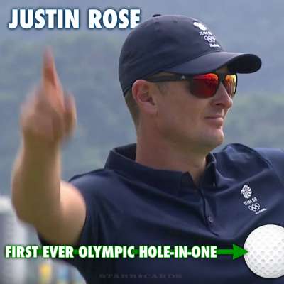 Justin Rose hits first ever hole-in-one of Olympic Games