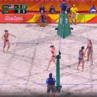 Kerri Walsh-Jennings, April Ross crush China in Olympic beach volleyball