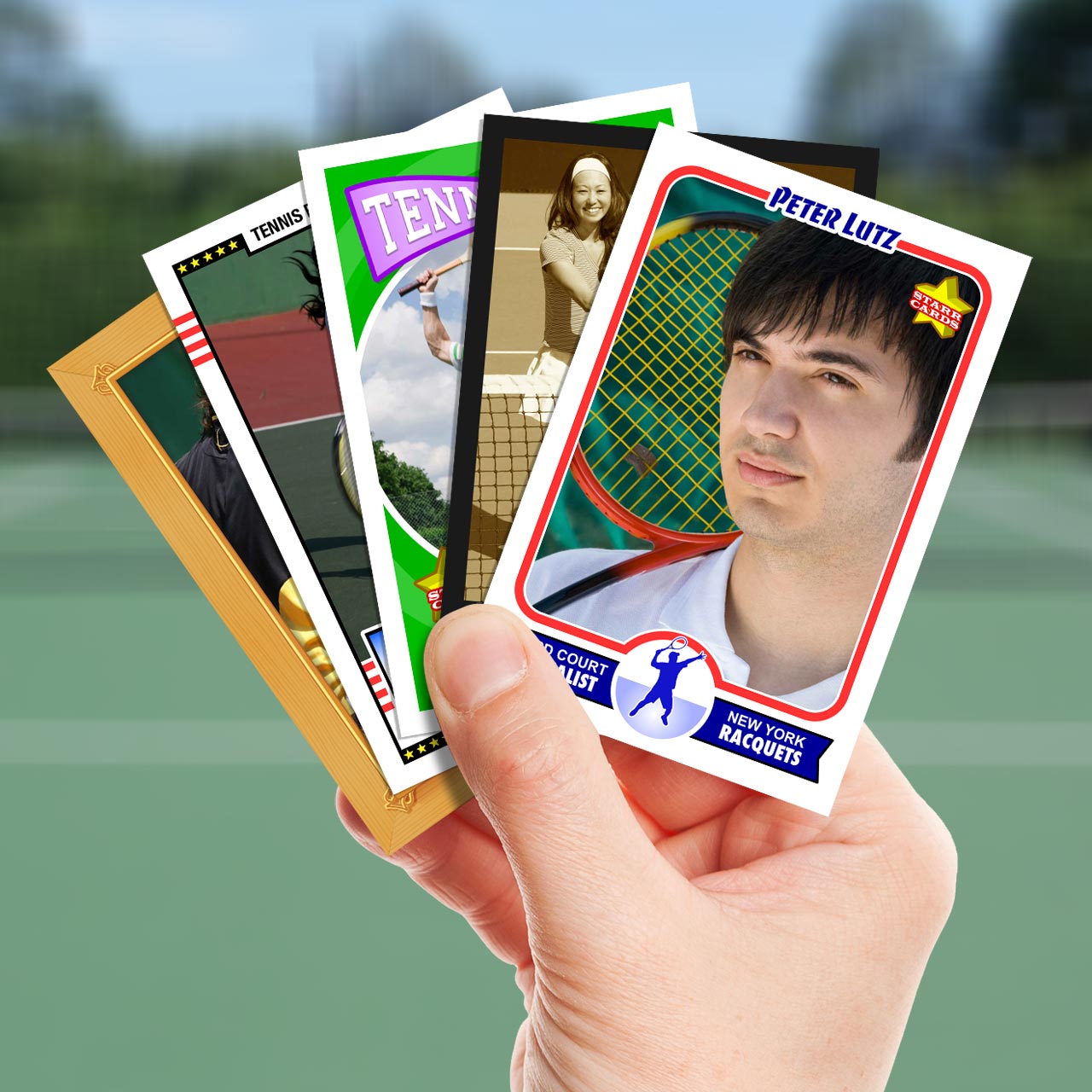 Make Your Own Tennis Card