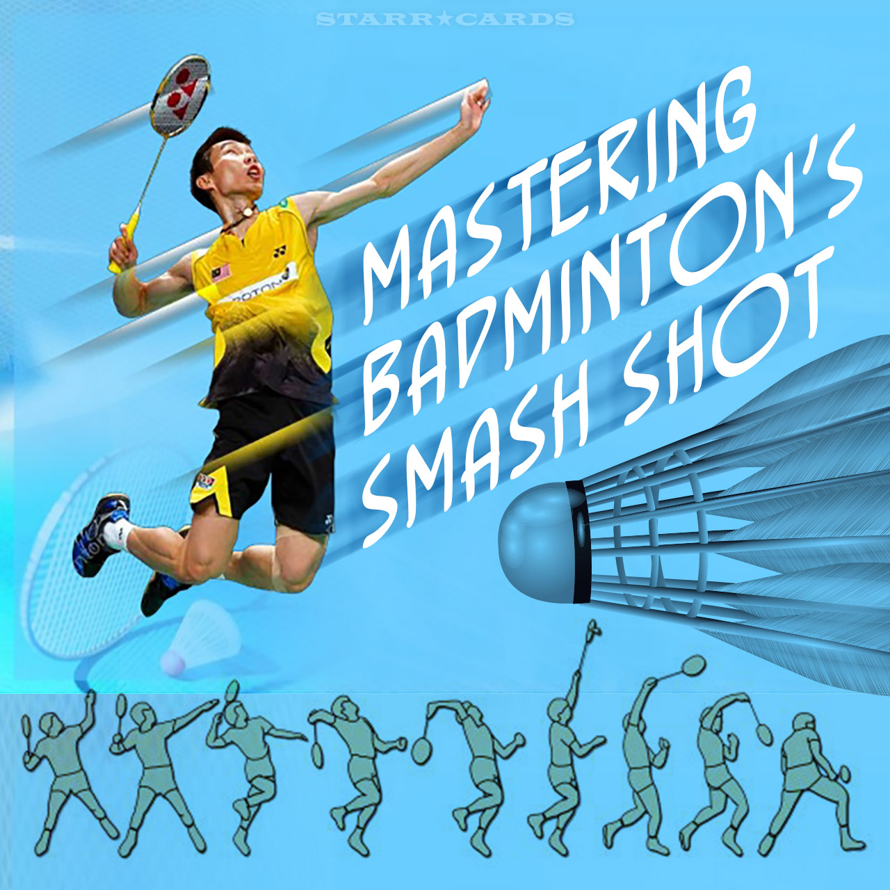World fastest badminton smash
