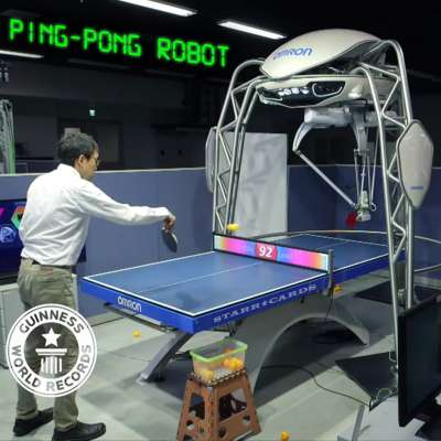 Omron ping-pong robot aka FORPHEUS