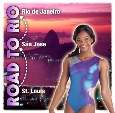 On the road to Rio 2016 Olympic Games with Gabby Douglas
