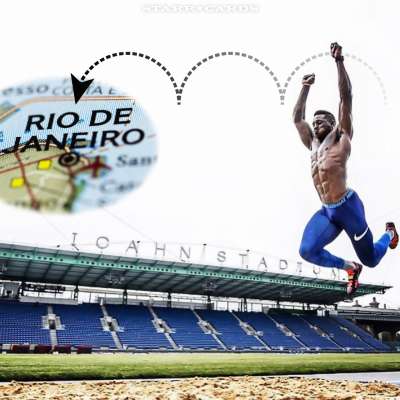 Triple jump to Rio with former New York Giants RB David Wilson