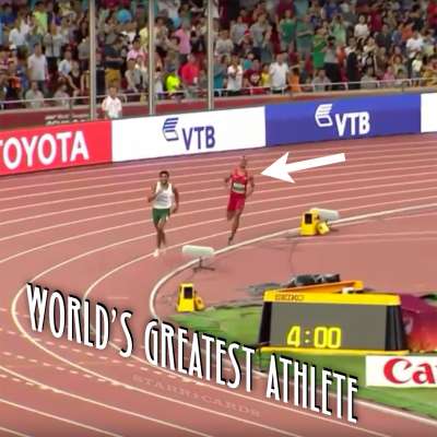 World's Greatest Athlete Ashton Eaton sets new decathlon world record