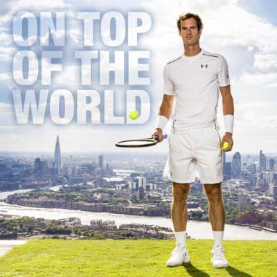 Andy Murray is on top of the world with No. 1 men's singles ranking