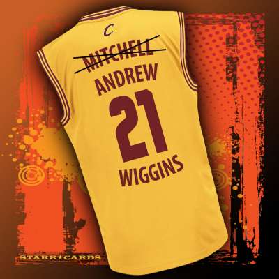 Cavaliers introduce Andrew Wiggins as Mitchell Wiggins