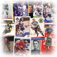 History of hockey cards