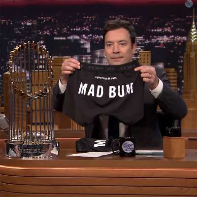 Jimmy Fallon got "Mad Bum" underwear from Madison Bumgarner