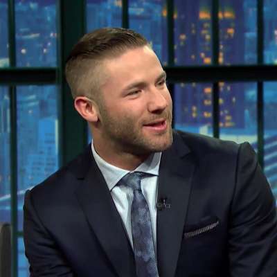 Patriots wide receiver Julian Edelman On Late Night with Seth Meyers