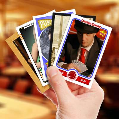 Make your own poker card with Starr Cards.