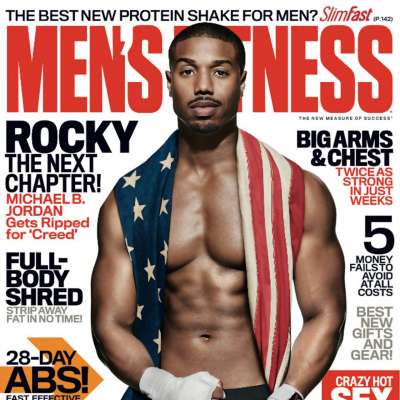 Michael B. Jordan gets ripped for 'Creed' on cover of Men's Fitness