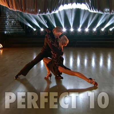 Nastia Liukin scores a perfect 10 on DWTS