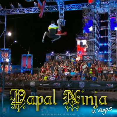 Sean Bryan the "Papal Ninja" soars on 'American Ninja Warrior" Las Vegas National Finals: Stage 2