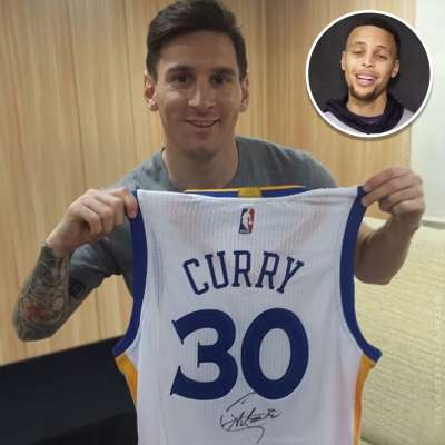 Steph Curry initiates jersey swap with Lionel Messi